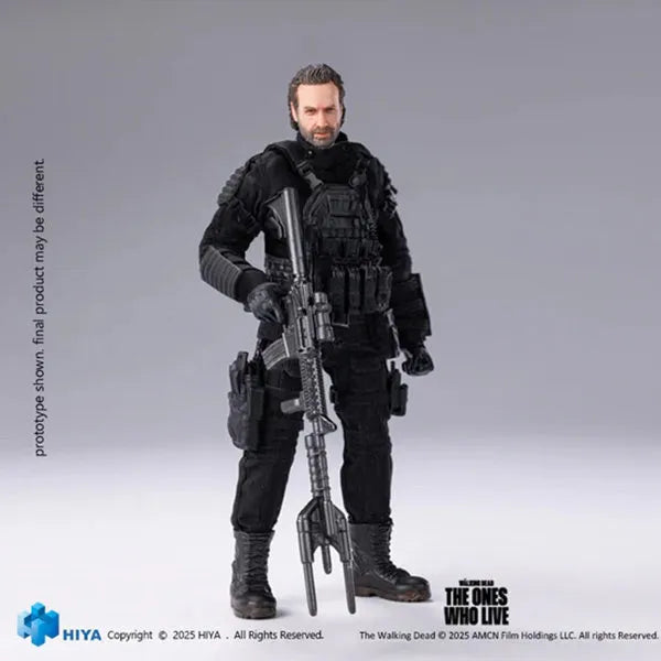 Hiya The Walking Dead Rick Grimes Action Figure (15 cm)