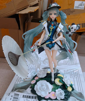 Hatsune Miku Chinese Hanfu Panda Figure
