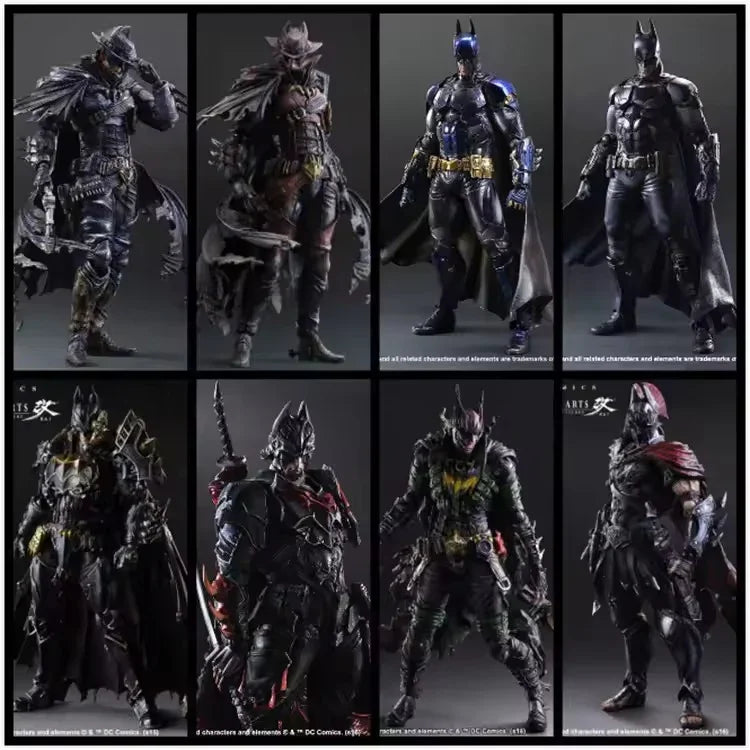 Play Arts Arkham Origin Batman Figures