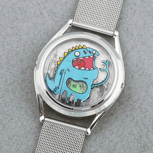 Metropolis Number Cruncher Avant-Garde Pop Art Watch