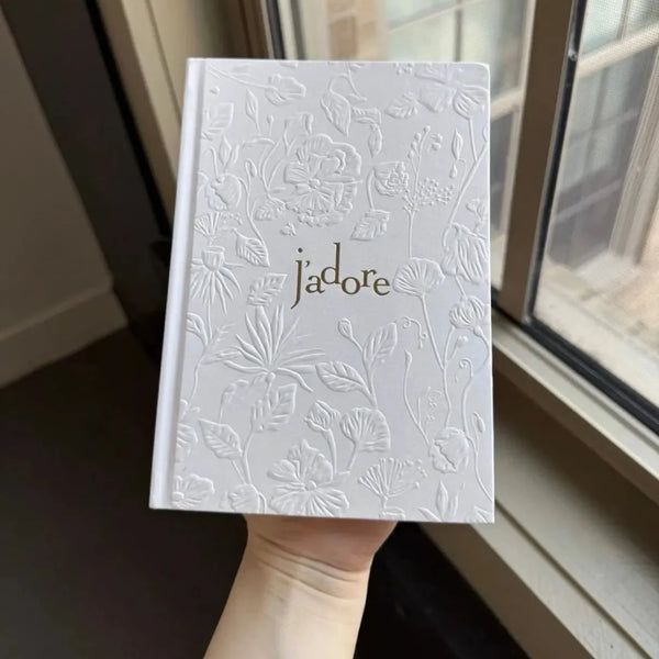 D Luxe J'Adore Floral A5 Notebook