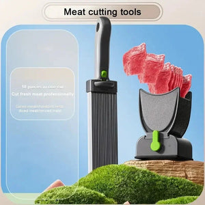 Precision Cut Manual Meat Slicer & Shredder