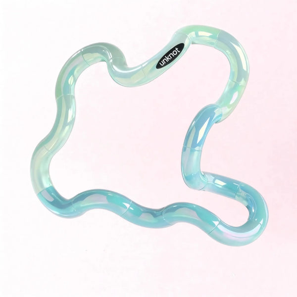 Unknot Electroplated Tangle Fidget Rope