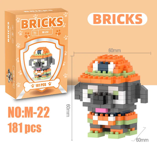 Bricks Paw Patrol Building Blocks