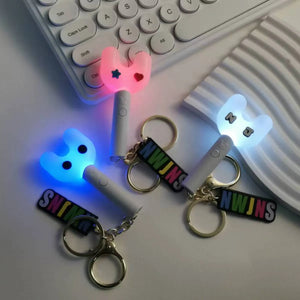 NewJeans Binky Bong Mini Lightstick Keychain