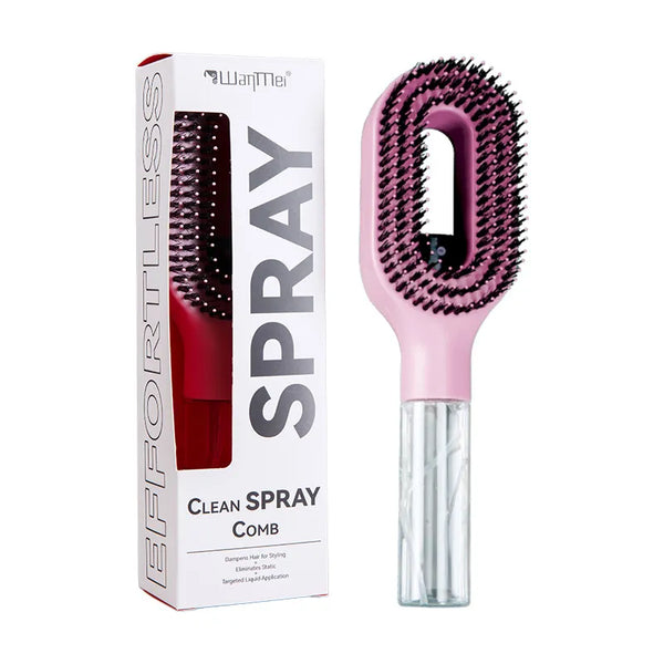 WanMei 2-in-1 Spray Comb and Detangling Brush