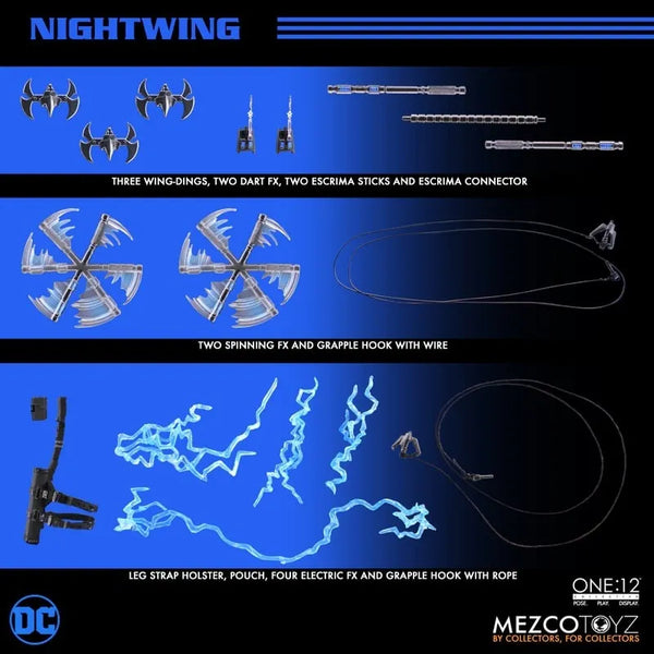 Mezco 1:12 Collective DC Comics Nightwing Figure