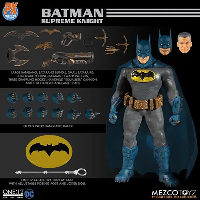 Mezco Supreme Knight Batman Premium Figure (17 cm)