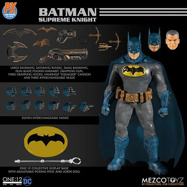 Mezco Supreme Knight Batman Premium Figure (17 cm)