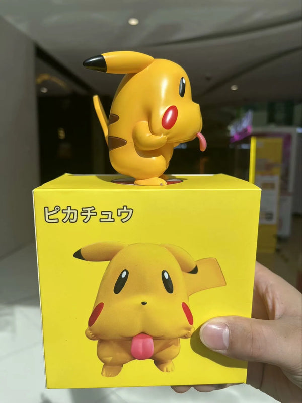 Derp Face Pikachu Figure (10 cm)