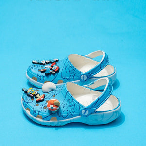 Smurfs Retro Blue Heritage Clogs