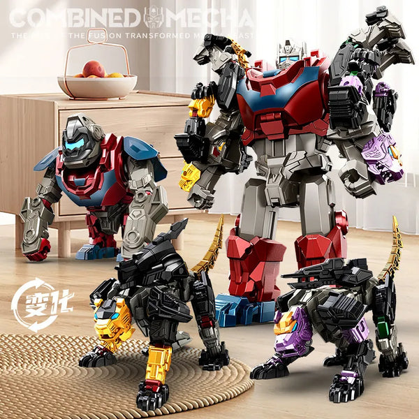 Kaiyou Combiner Mecha 5 in 1 Brave Beast Figure (32 cm)