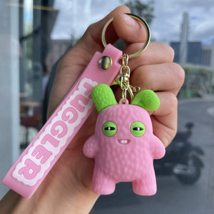 Fuggler Ugly-Hero Keychain Squad