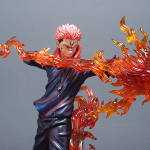 Ryomen Sukuna Fire Play Figurine (30 cm)