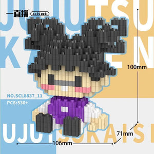 Jujutsu Kaisen Cursed Domain 3D Chibi Micro Blocks