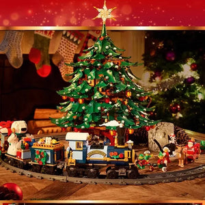 Family Christmas Tree Building Blocks (3171 Pcs)