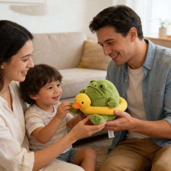 JC Ricky Rain Frog Plush