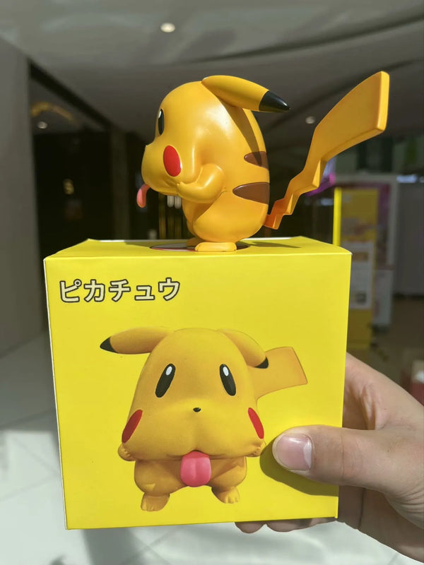 Derp Face Pikachu Figure (10 cm)
