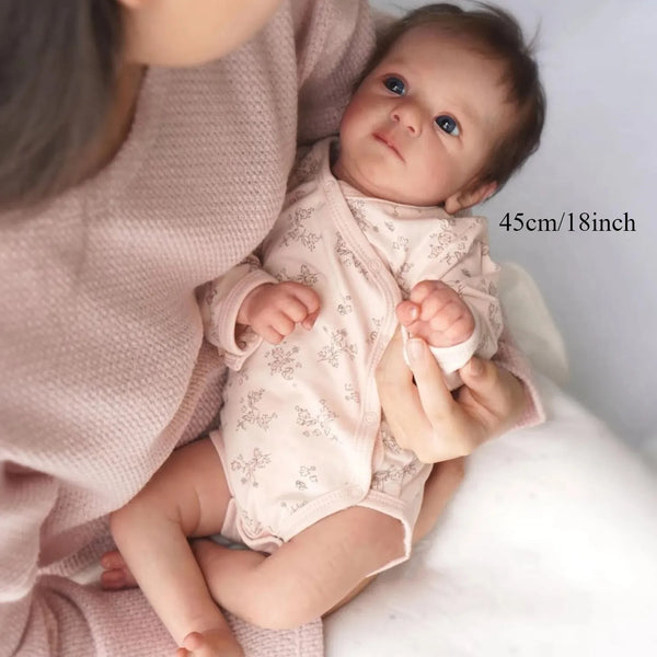 Velvet Cuddle Reborn Baby Silicon Doll (55 cm)