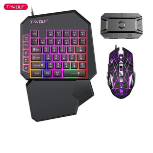 Thunderwolf T19 One Handed Keyboard