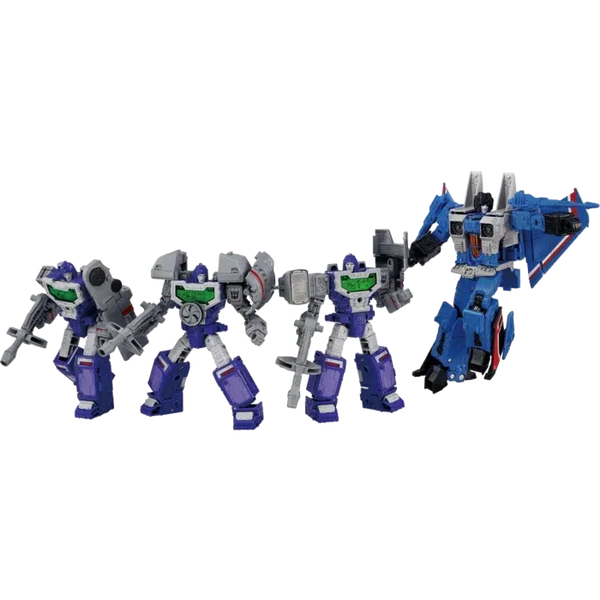 Transformers Dramatic Capture Series Thundercracker & Refraktor Set