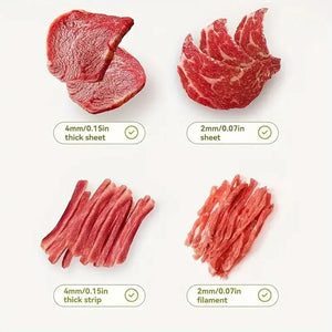 Precision Cut Manual Meat Slicer & Shredder