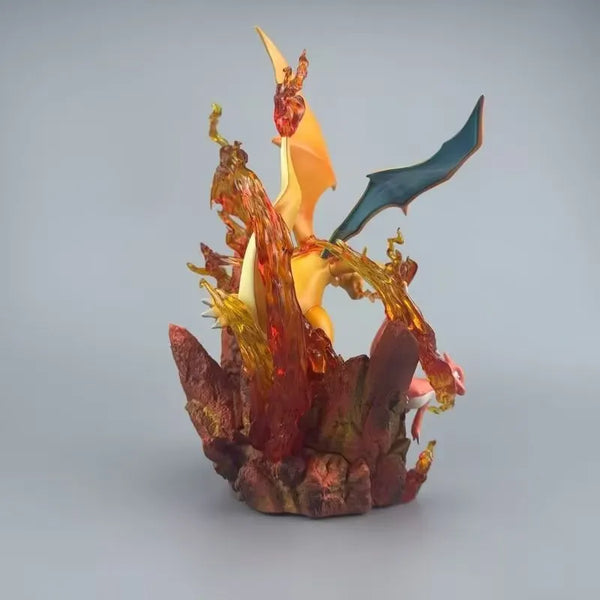 Charizard Evolution Set Giga-Impact Cursed Flame Ver. Figure (30 cm)