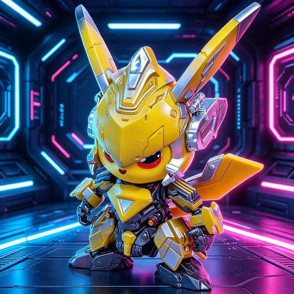 Mecha Pikachu Cosplay Bumblebee Figure (13 cm)
