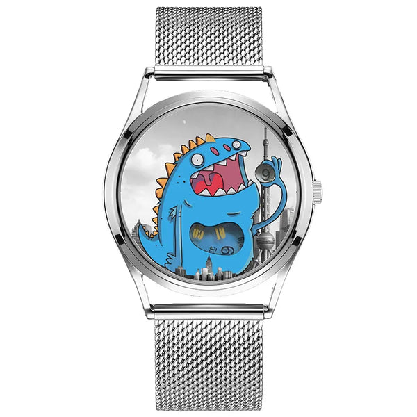 Metropolis Number Cruncher Avant-Garde Pop Art Watch