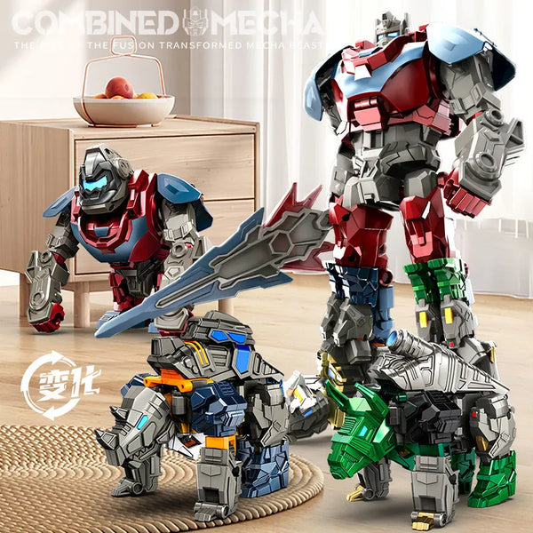 Kaiyou Combiner Mecha 5 in 1 Brave Beast Figure (32 cm)