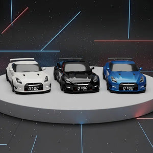 Super Sports Car Engine Rev Alarm Clock