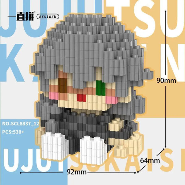 Jujutsu Kaisen Cursed Domain 3D Chibi Micro Blocks