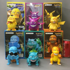 Pokemon Cheeky Troll Face Figures