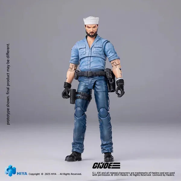 Hiya Mini Series G.I. Joe Sailor Shipwreck Action Figure
