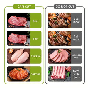 Precision Cut Manual Meat Slicer & Shredder