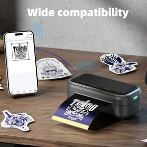 Ink-Impulse Wireless Tattoo Printer