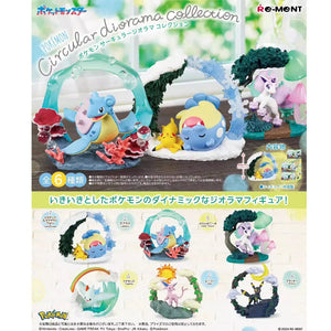 Re-Ment Pokémon Circular Diorama Collection (Set of 6)
