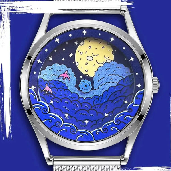Over the Moon Celestial Nightscape Watch