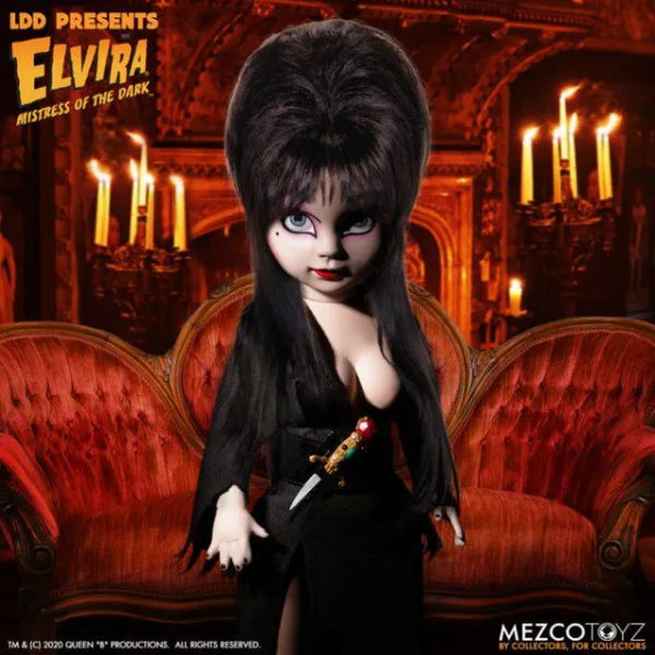 Mezco Elvira Deluxe Horror Cult Icon Doll