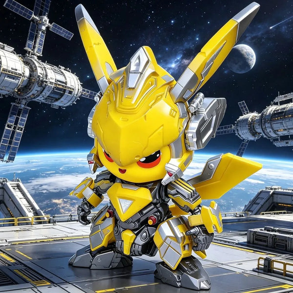 Mecha Pikachu Cosplay Bumblebee Figure (13 cm)