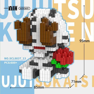 Jujutsu Kaisen Cursed Domain 3D Chibi Micro Blocks