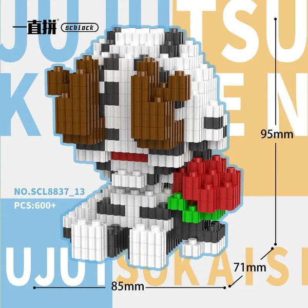 Jujutsu Kaisen Cursed Domain 3D Chibi Micro Blocks