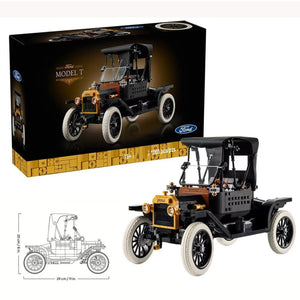 Ford Model T Classic Car Building Blocks (1060 Pcs)