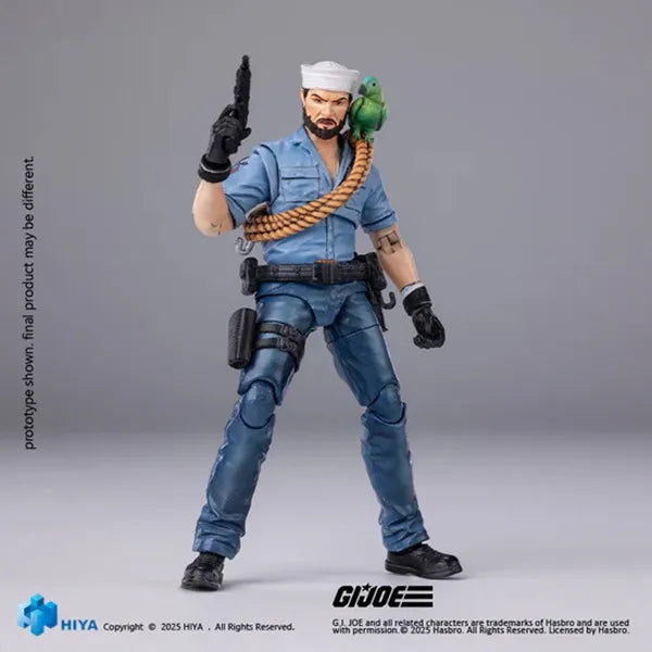 Hiya Mini Series G.I. Joe Sailor Shipwreck Action Figure
