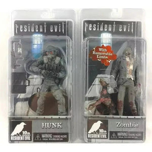 NECA Resident Evil Hunk & Zombie Figurines (16 cm)