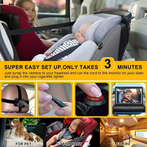 WatchIt Baby Car Monitor System