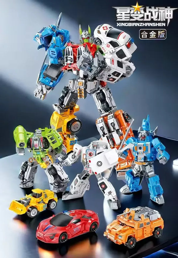 Yuexing 6-in-1 Transforming Robot (33 cm)