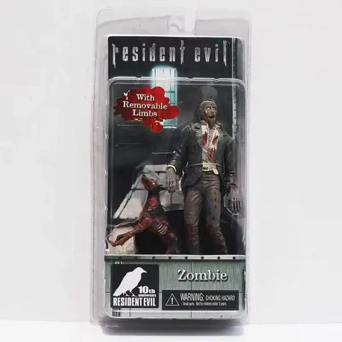 NECA Resident Evil Hunk & Zombie Figurines (16 cm)