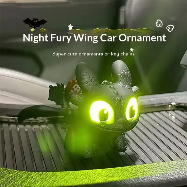 Authentic Toothless Luminous Flight Keychain