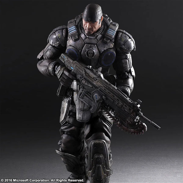 Play Arts Gears of War Marcus Fenix Figure (27 cm)